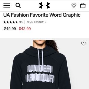 Under Armour Fashion Favorite Hooded Sweatshirt